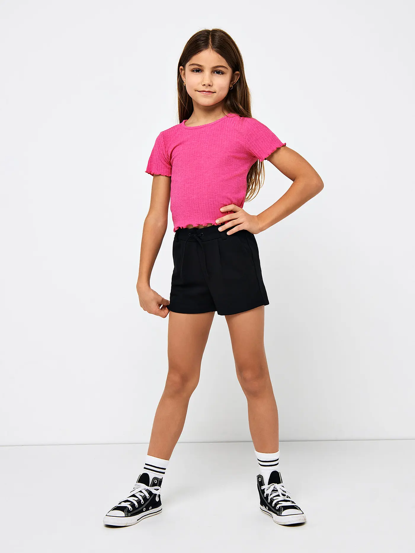 ONLY | Mädchen Shorts KONPOPTRASH | schwarz